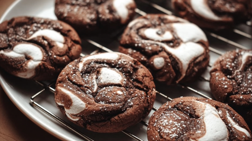 Chocolate Marshmallow Cookies