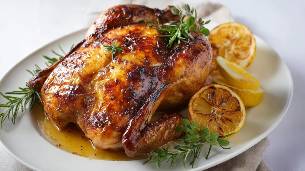 Honey Lemon Roast Chicken recipe