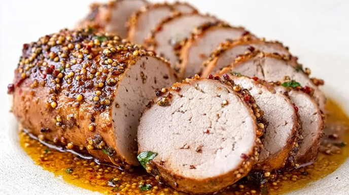 Honey mustard pork tenderloin recipe (1)