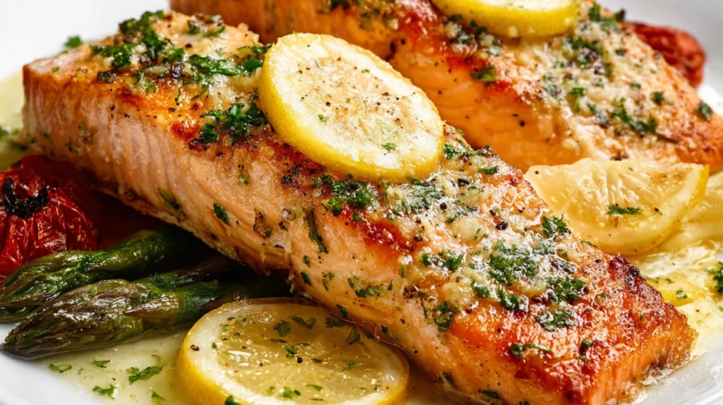 Lemon Garlic Salmon recipe