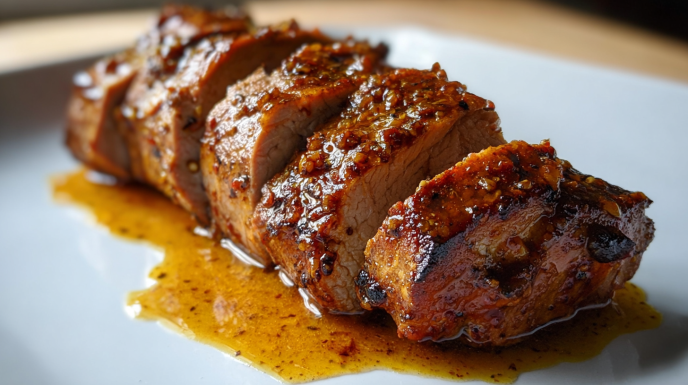Mapple mustard pork tenderloin recipe