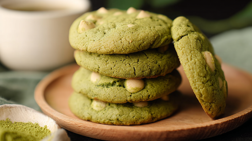 Matcha Latte Cookies RECIPE