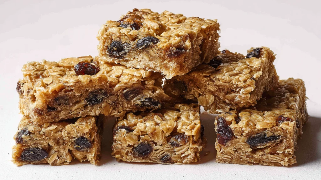 Oatmeal Raisin Bars recipe