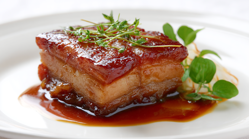 Pork Belly with Caramelized Sauce