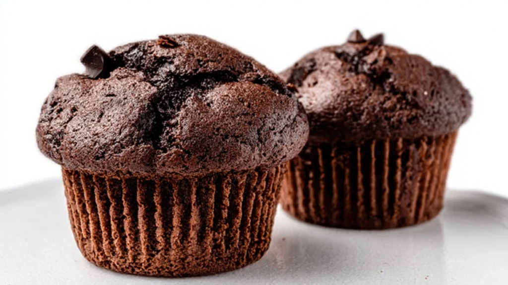 Sourdough Double Chocolate Muffins recipe