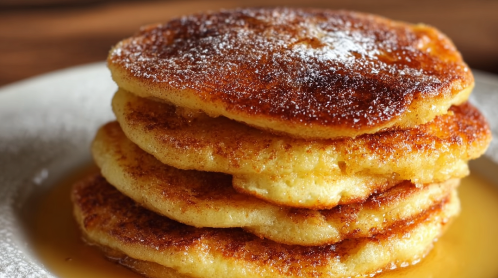 Spanish Churro Pancakes