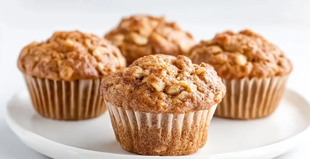 apple cinnamon oat muffins recipe