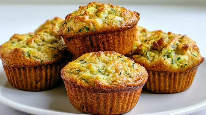 banana zucchini muffins recipe