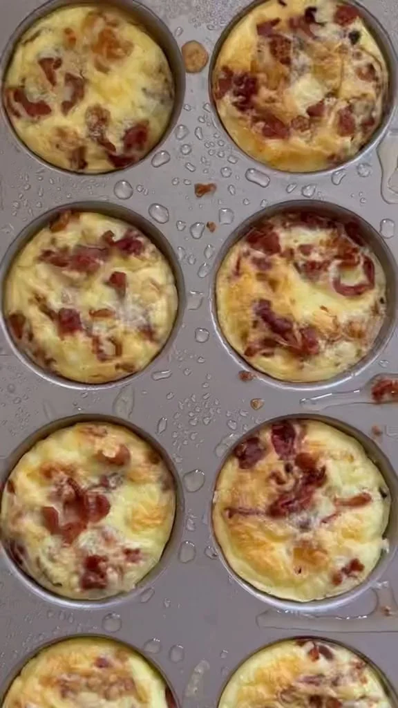 Delicious Keto Egg Bites, a low-carb snack option packed with flavor.