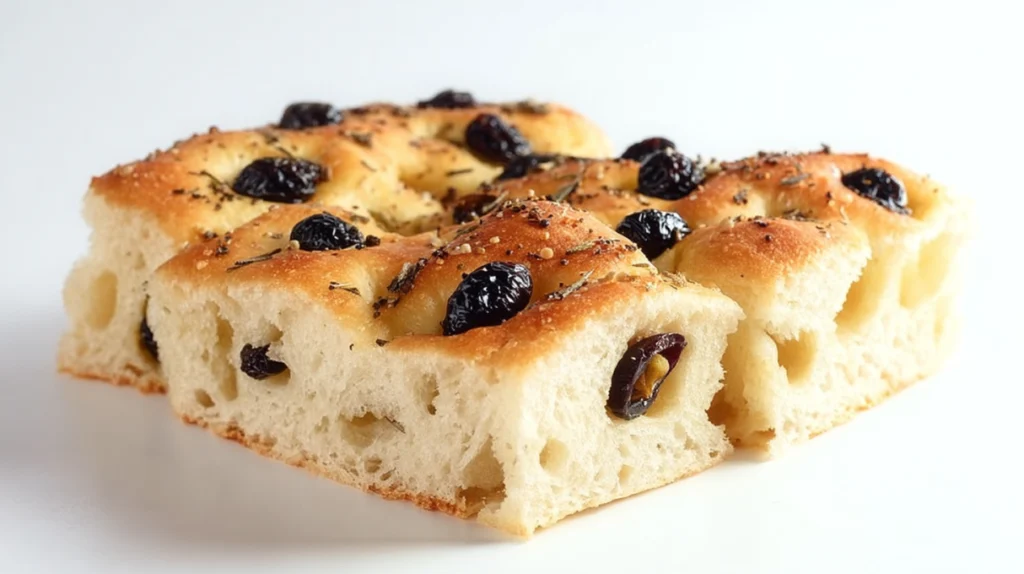 olive and herb focaccia recipe