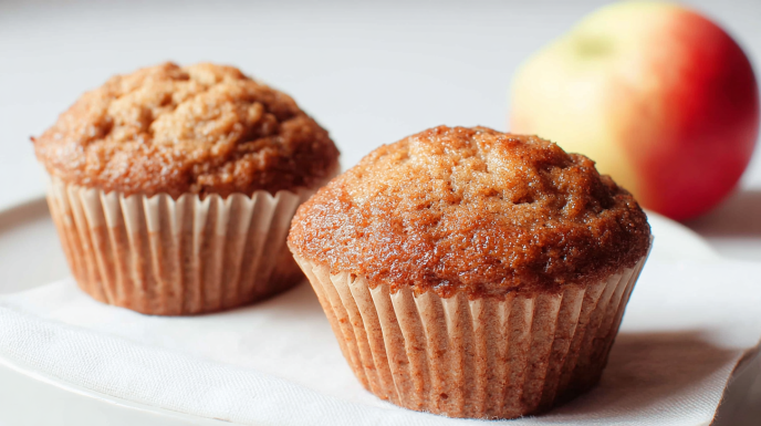 sourdough discard apple muffins recipe