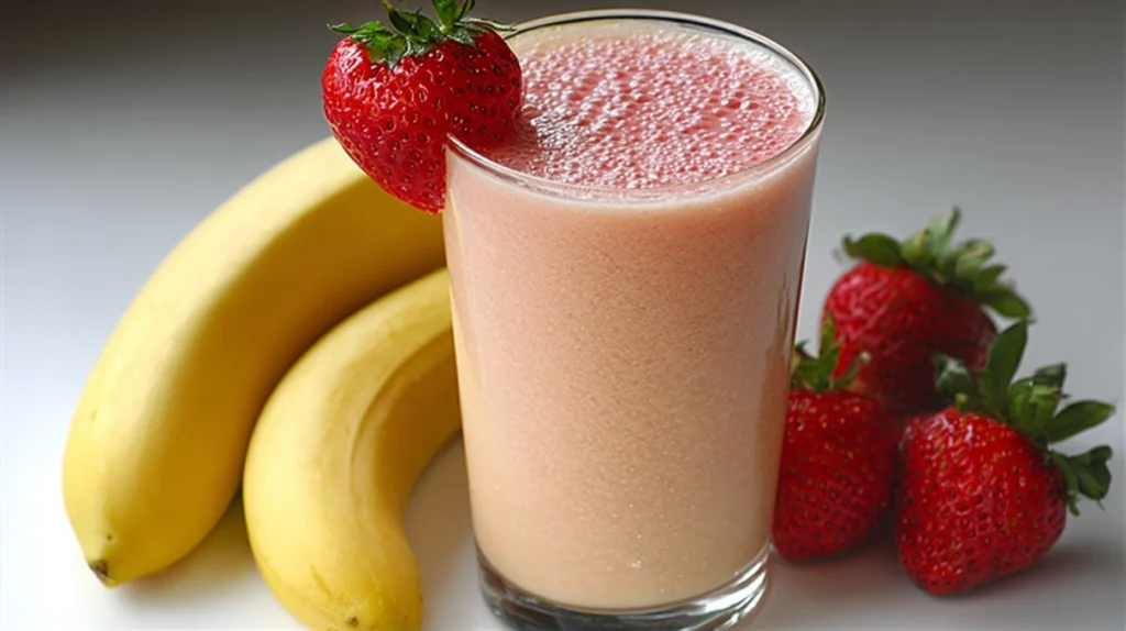 Banana Strawberry Smoothie recipe