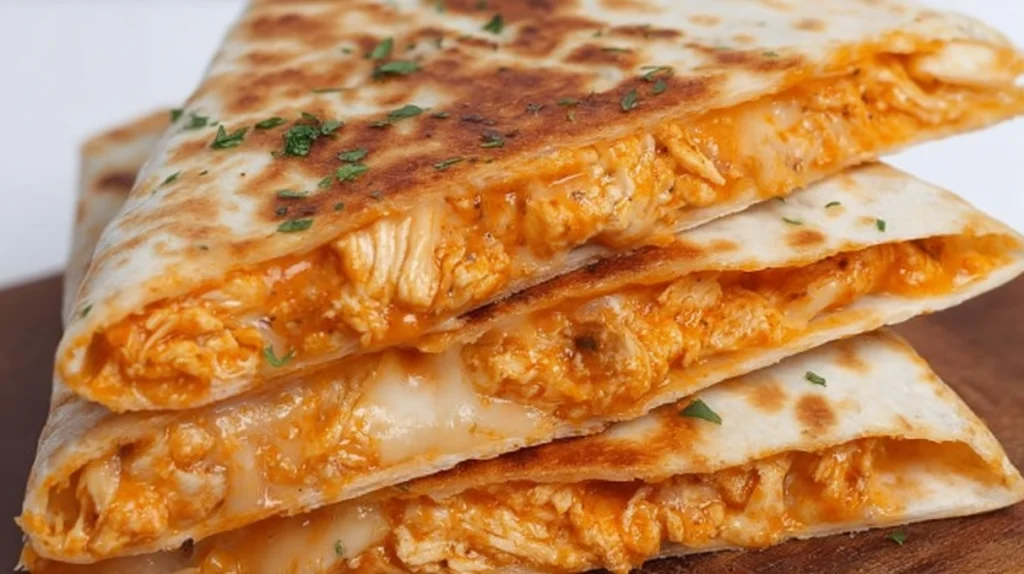 Buffalo Chicken Quesadilla recipe