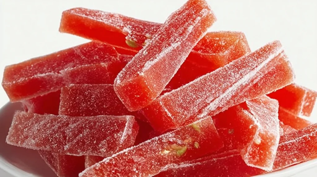 Candied Watermelon Rinds recipe