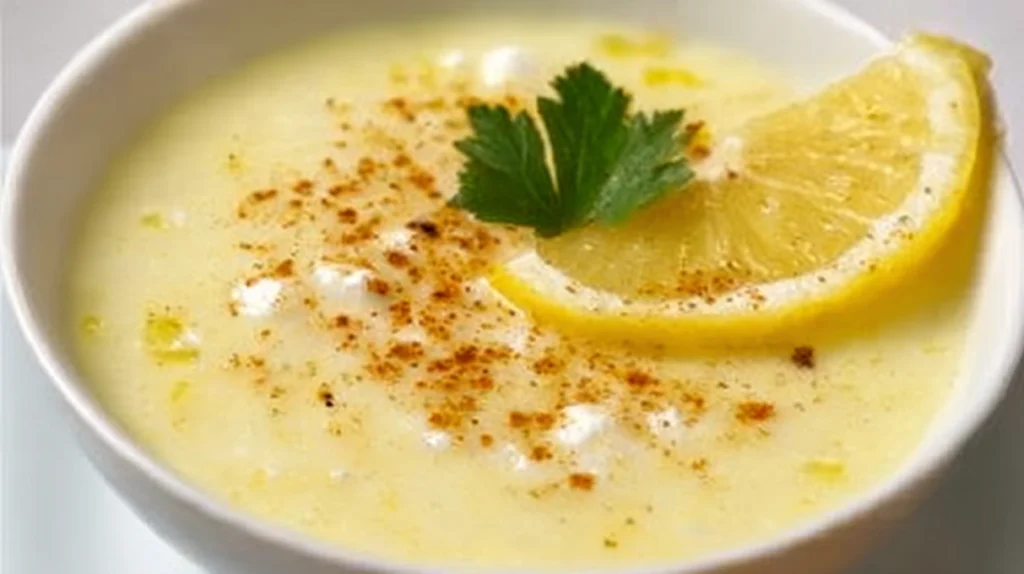 Greek Egg and Lemon Soup