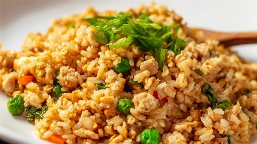 Ground Chicken Fried Rice