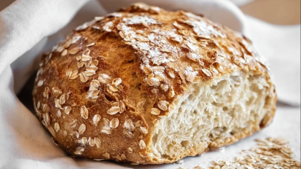 Honey Oat Sourdough Bread RECIPE
