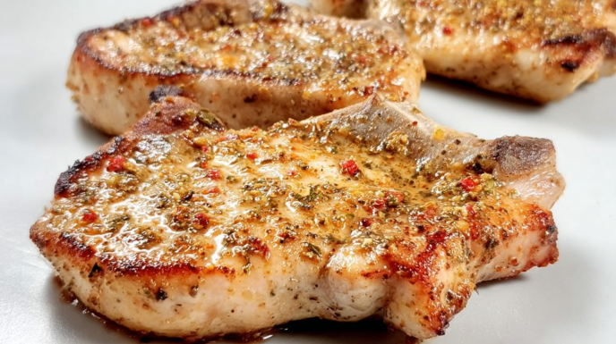 Italian Pork Chops recipe