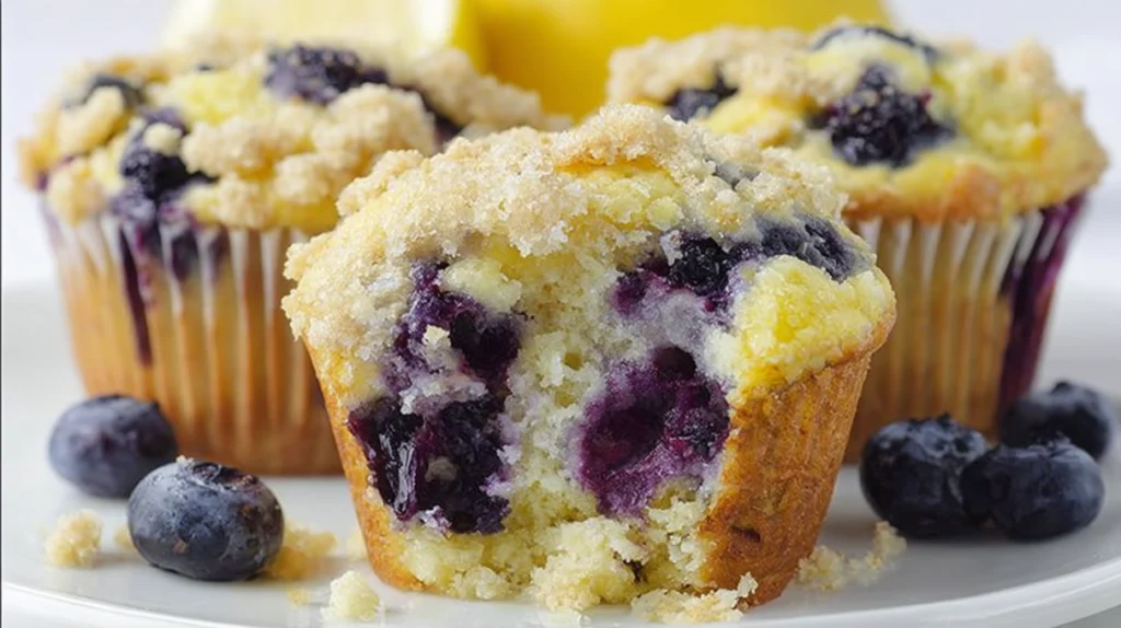 Lemon Blueberry Muffins
