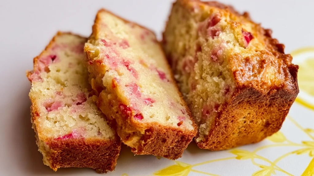 Lemon Rhubarb Bread RECIPE