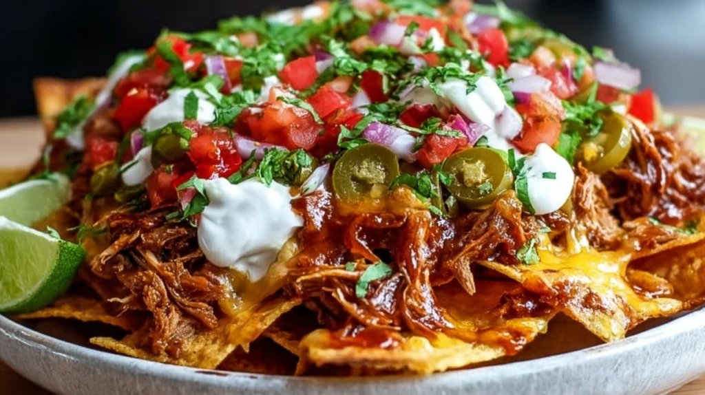Mexican Pulled Pork Nachos