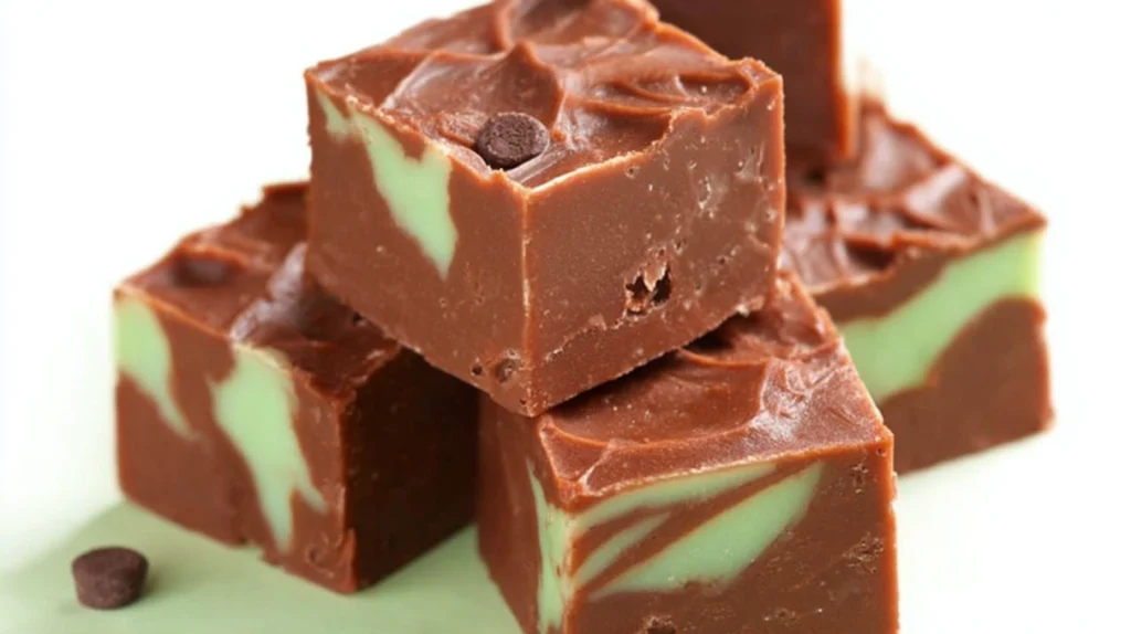 Mint chocolate fudge recipe