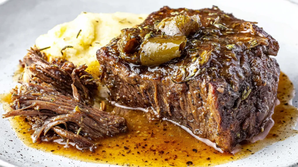 Buttery Mississippi Pot Roast recipe