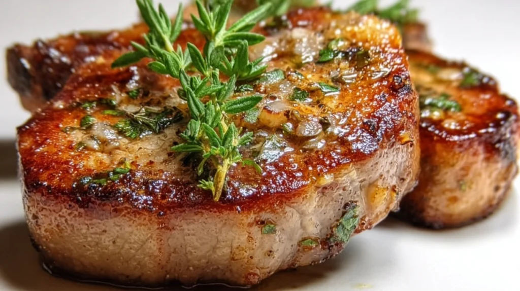 Pan Fried Pork Chops RECIPE