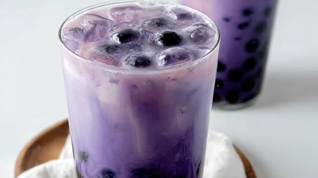Purple Boba Tea recipe