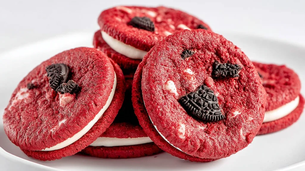 Red Velvet Oreo Cookies recipe