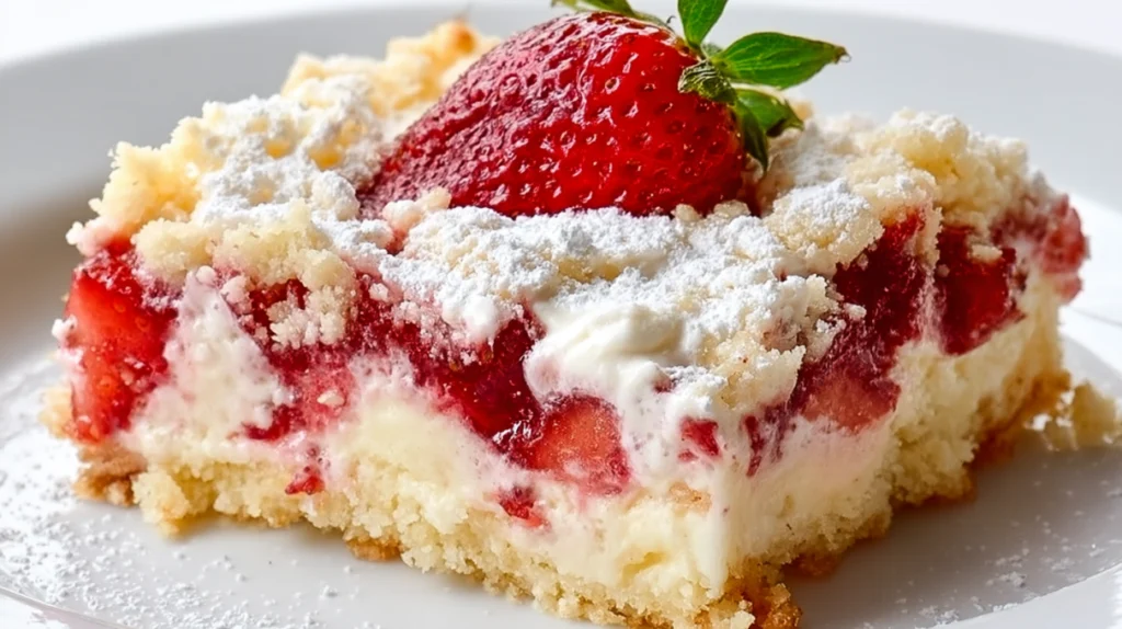 Strawberry Cheesecake Dump Cake Recipe