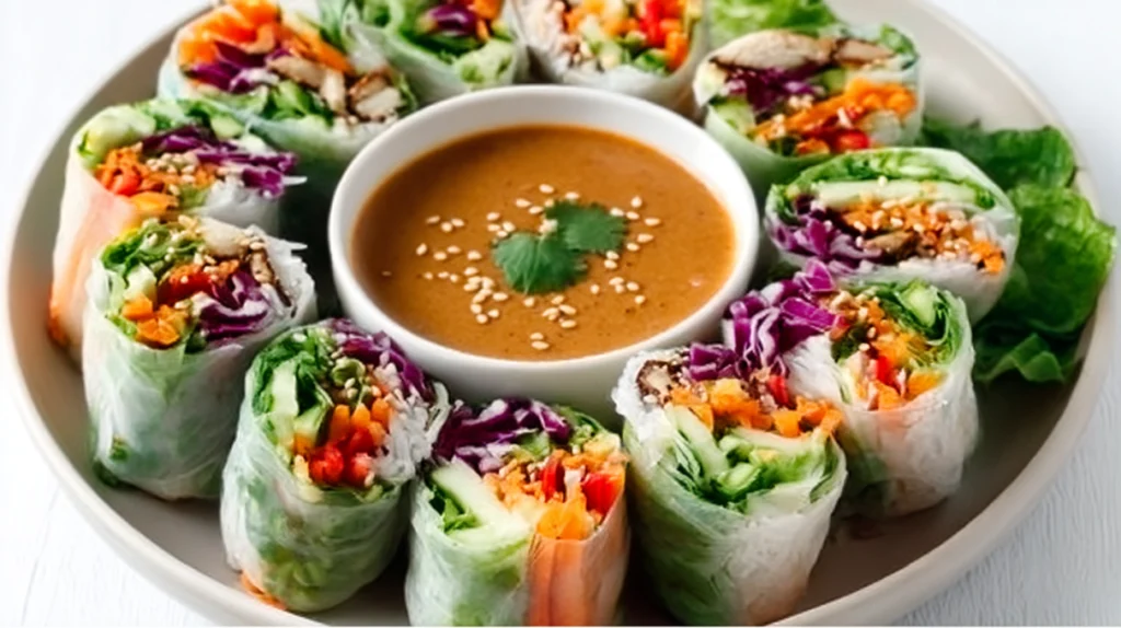 Summer Salad Rolls