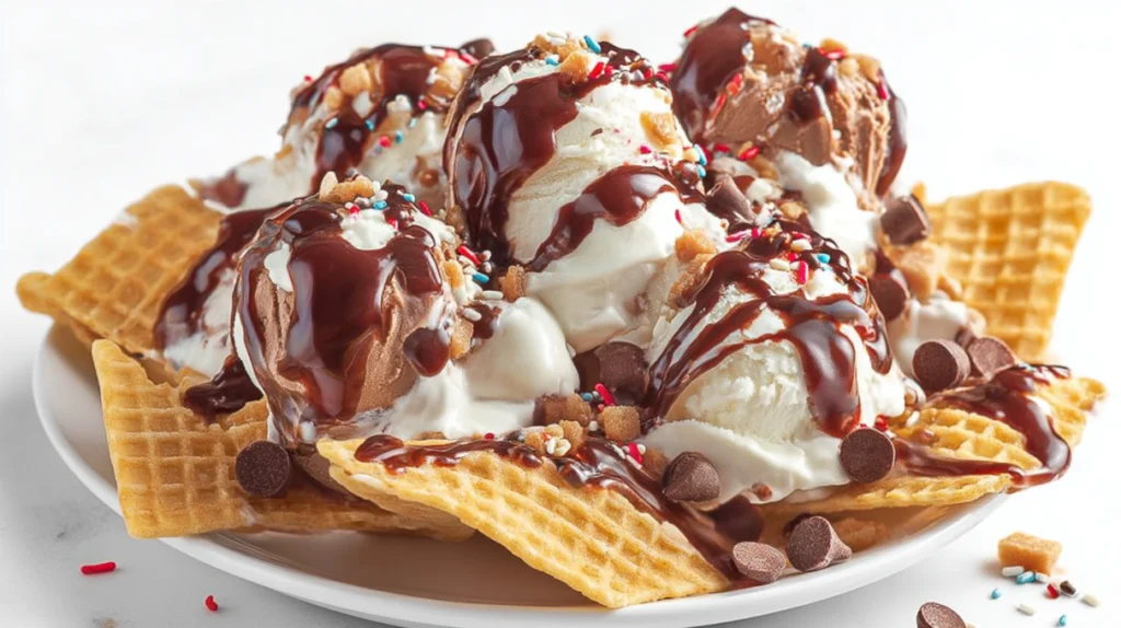 Ice Cream Nachos recipe