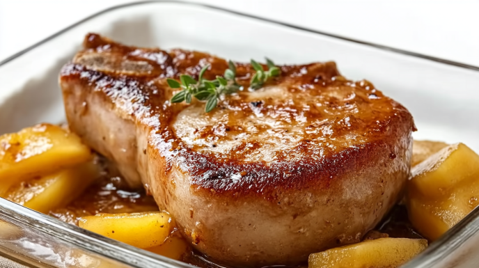Pork Chop with Apple Bake recipe