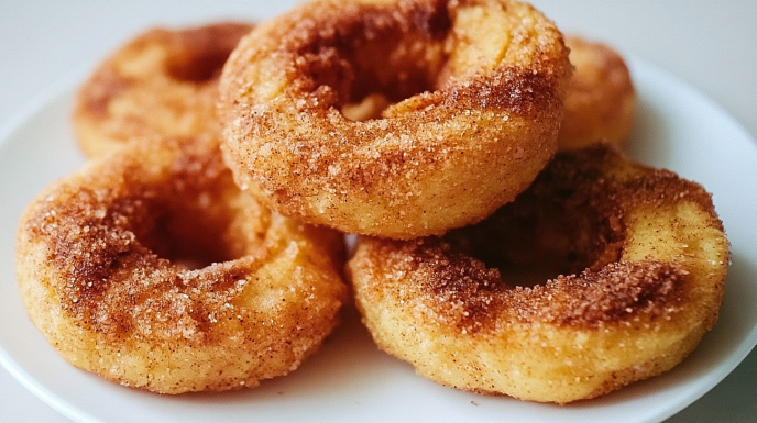 Air Fryer Cinnamon Apple Rings recipe