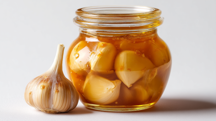 Fermented Honey Garlic recipe