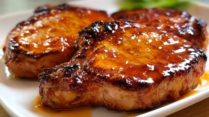 Honey Sriracha Pork Chops