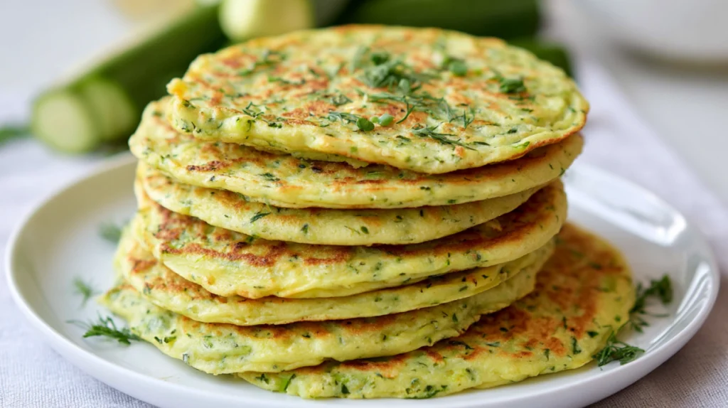 Keto Zucchini Tortillas recipe