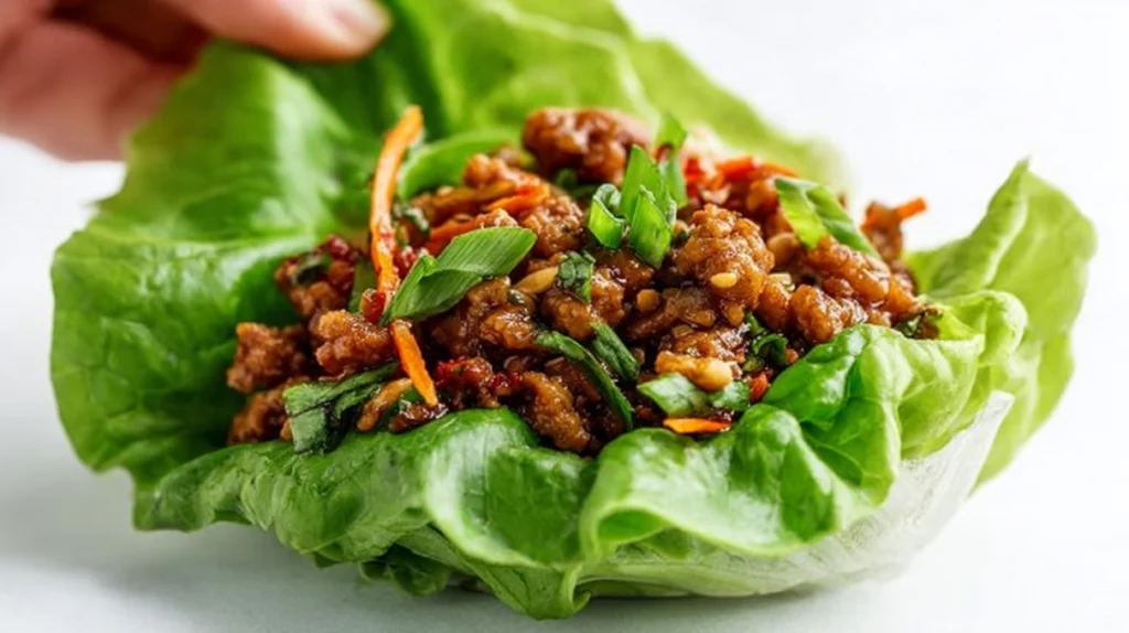 Pork Lettuce Wraps