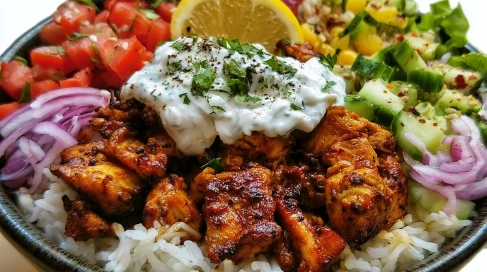 Chicken Shawarma Bowl