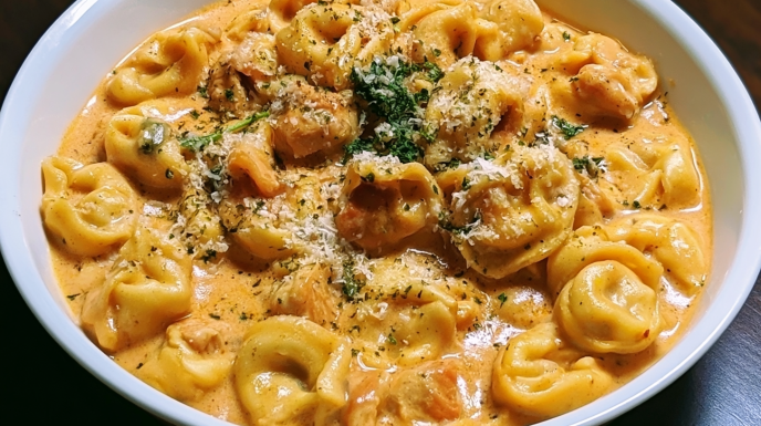 CrockPot Chicken Tortellini