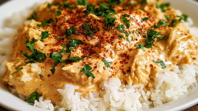 Crockpot Cajun Butter Chicken