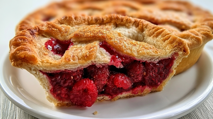 Double Crust Raspberry Pie
