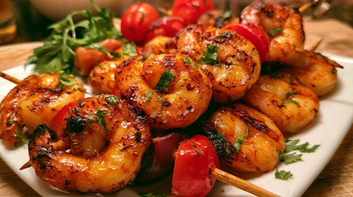 Grilled Shrimp Kabobs