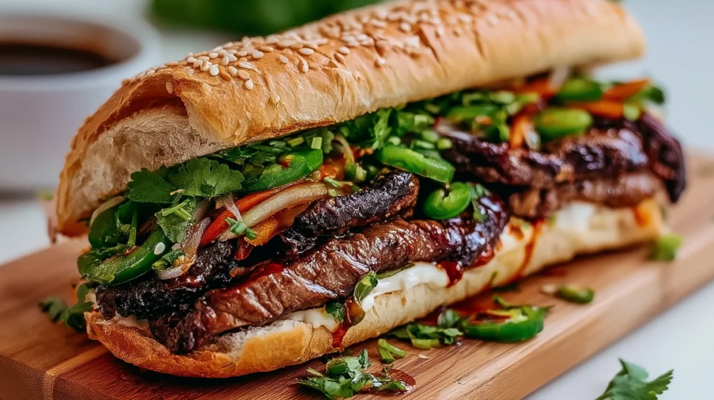 Korean Steak Sandwich