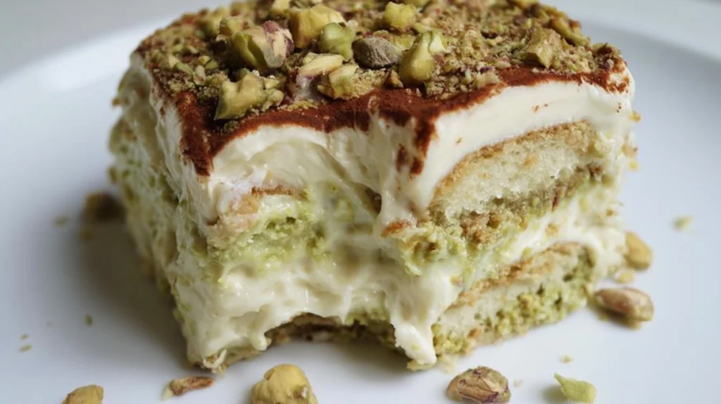Pistachio Tiramisu