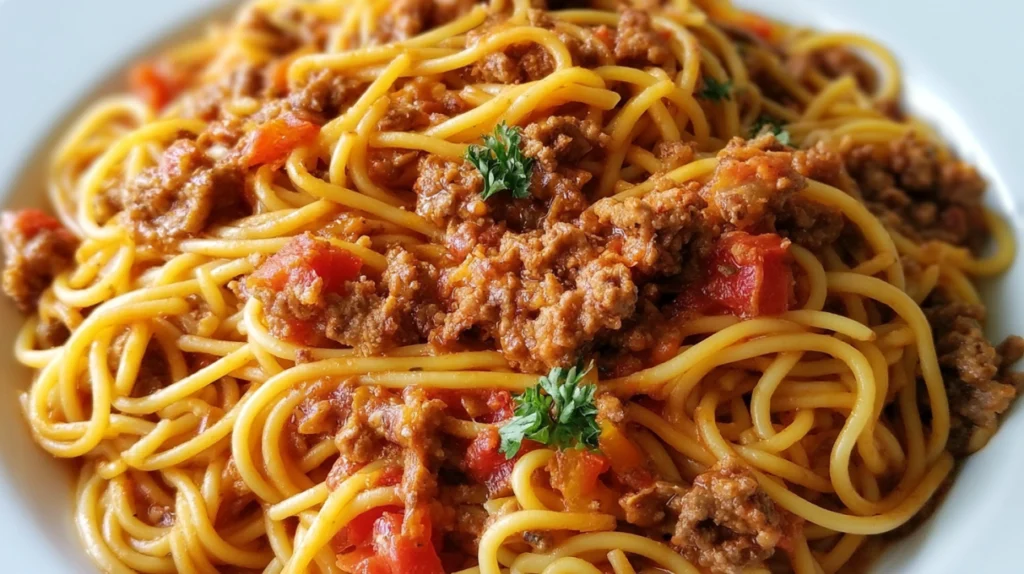 Taco Spaghetti